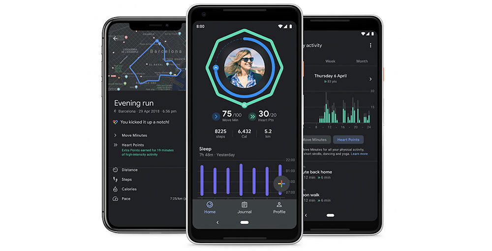 google fit sleep app