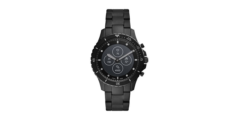 fossil hybrid smartwatch mode toggle